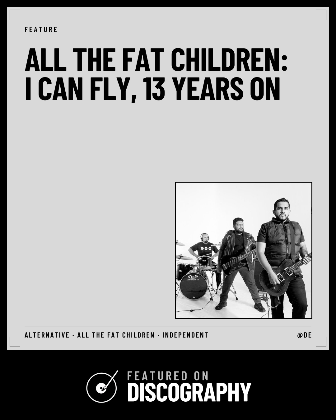 All The Fat Children: I Can Fly, 13 Years On, featured on Discography