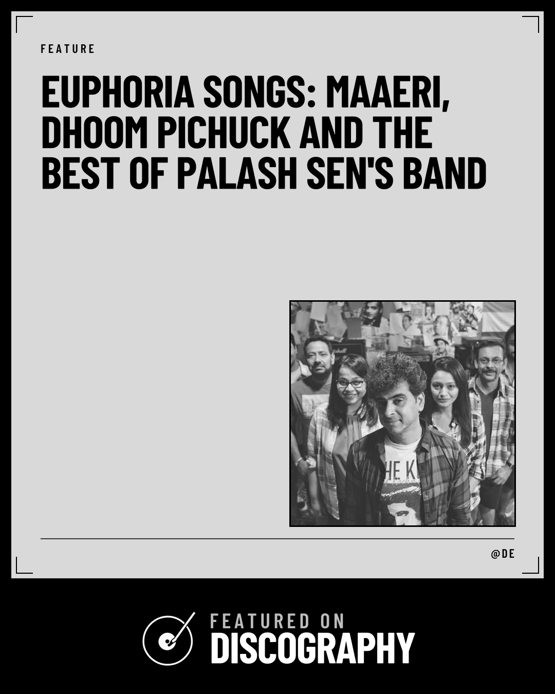 Euphoria Songs: Maaeri, Dhoom Pichuck and the Best of Palash Sen's Band, featured on Discography