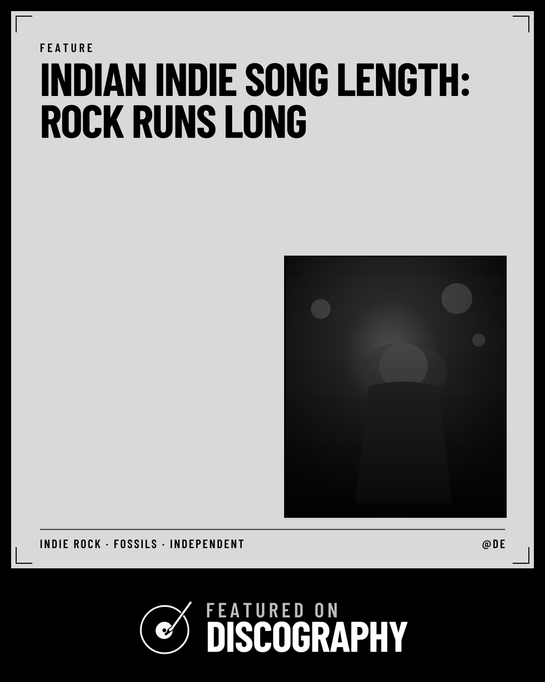 Indian Indie Song Length: Rock Runs Long, featured on Discography