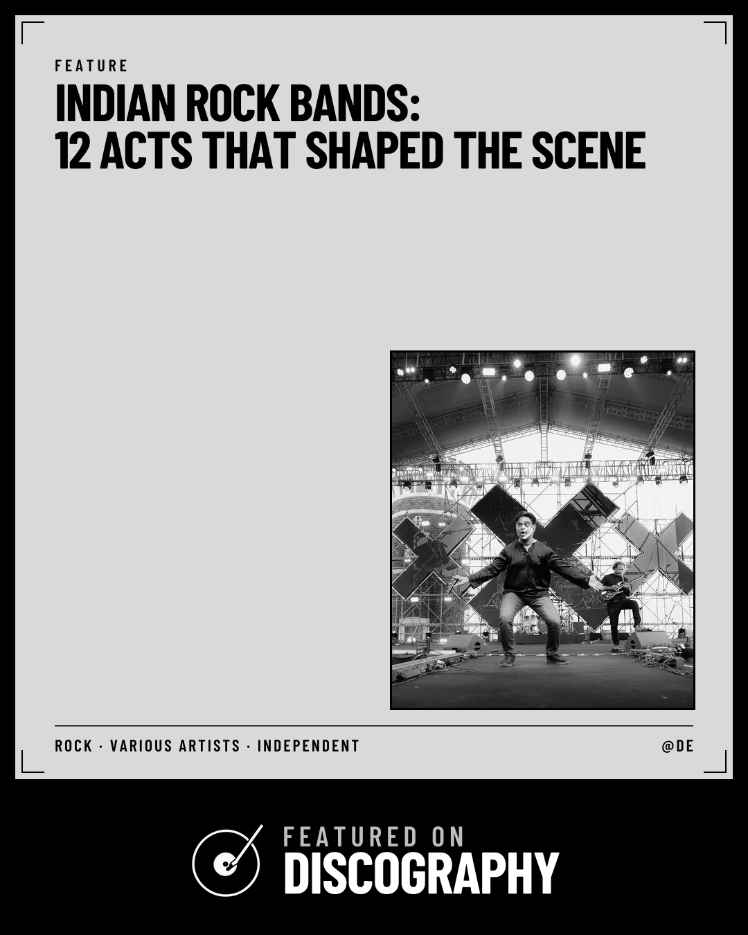 Indian Rock Bands: 12 Acts That Shaped the Scene, featured on Discography