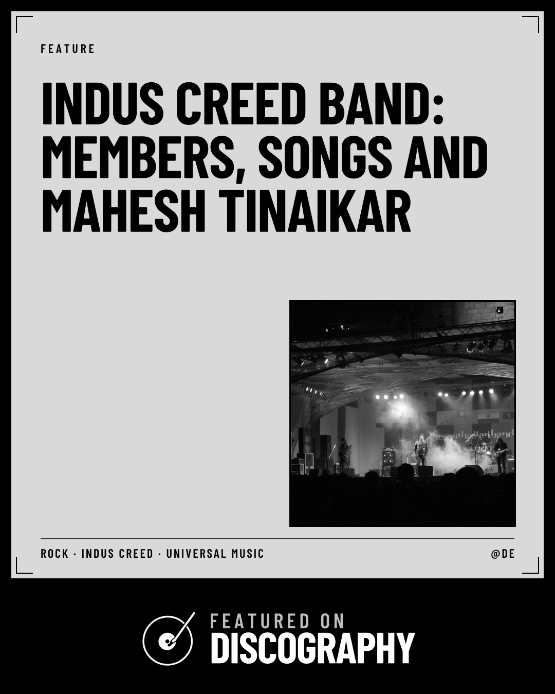 Indus Creed Band: Members, Songs and Mahesh Tinaikar, featured on Discography