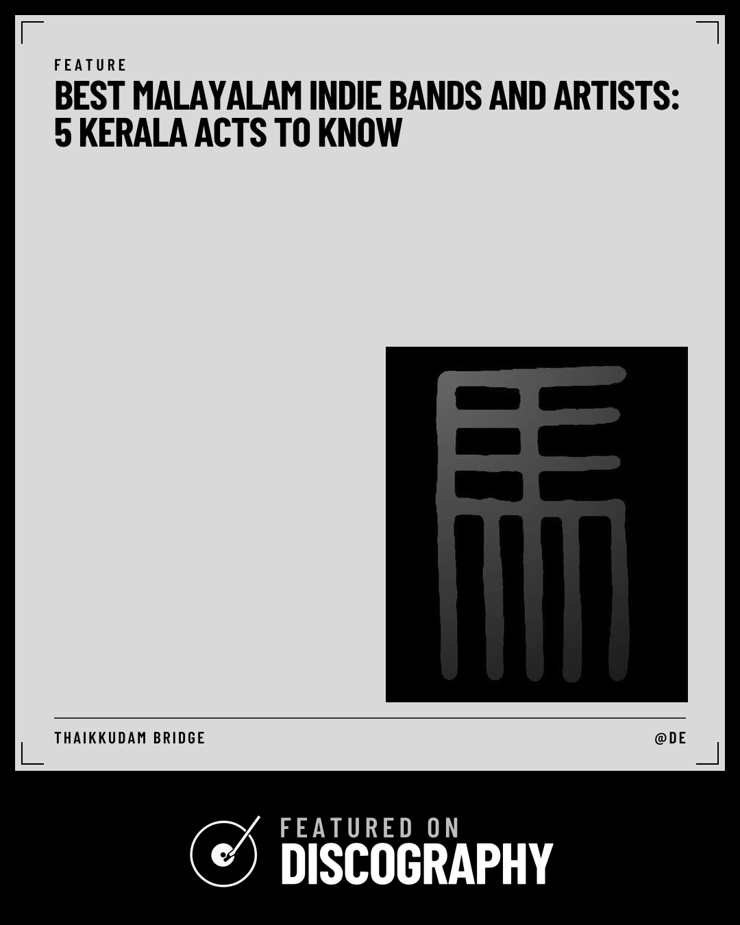 Best Malayalam Indie Bands and Artists: 5 Kerala Acts to Know, featured on Discography