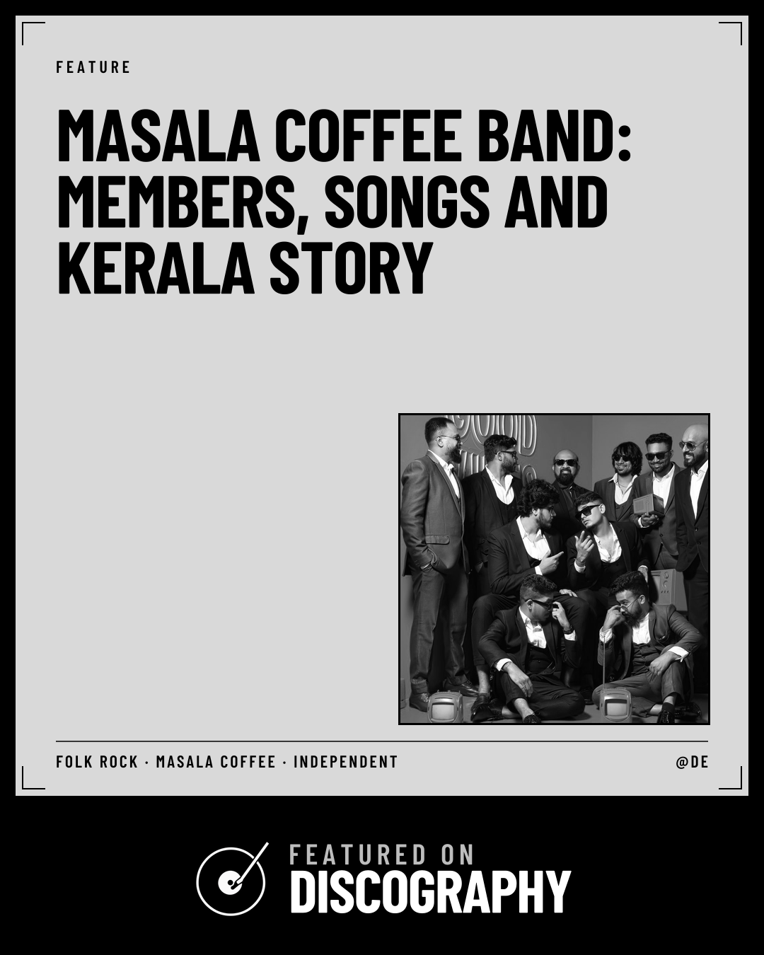 Masala Coffee Band: Members, Songs and Kerala Story, featured on Discography