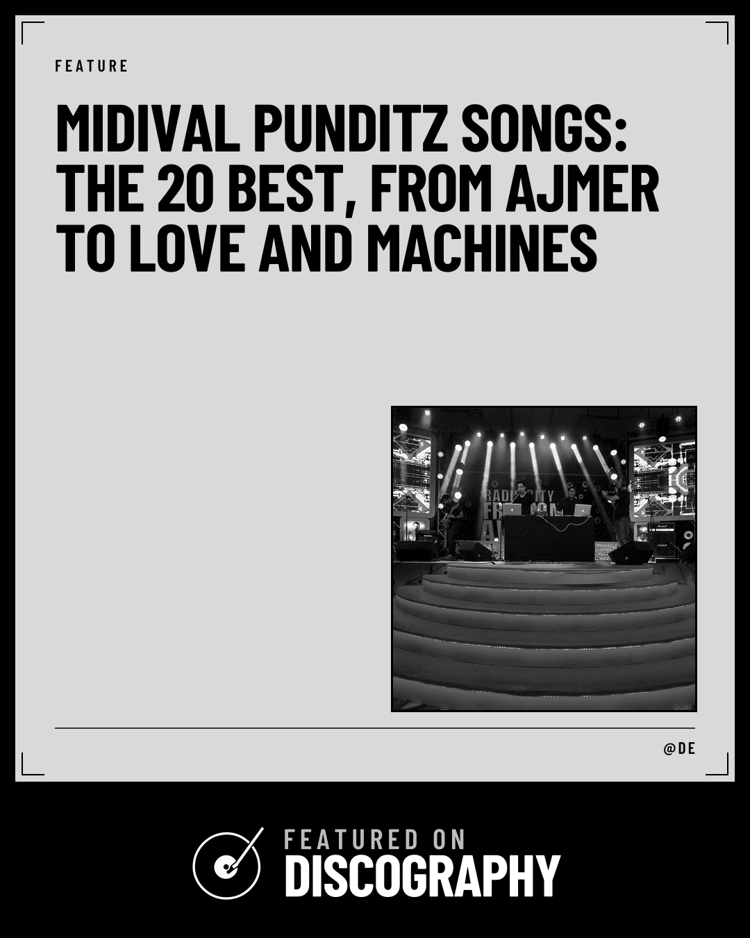 Midival Punditz Songs: The 20 Best, From Ajmer to Love And Machines, featured on Discography