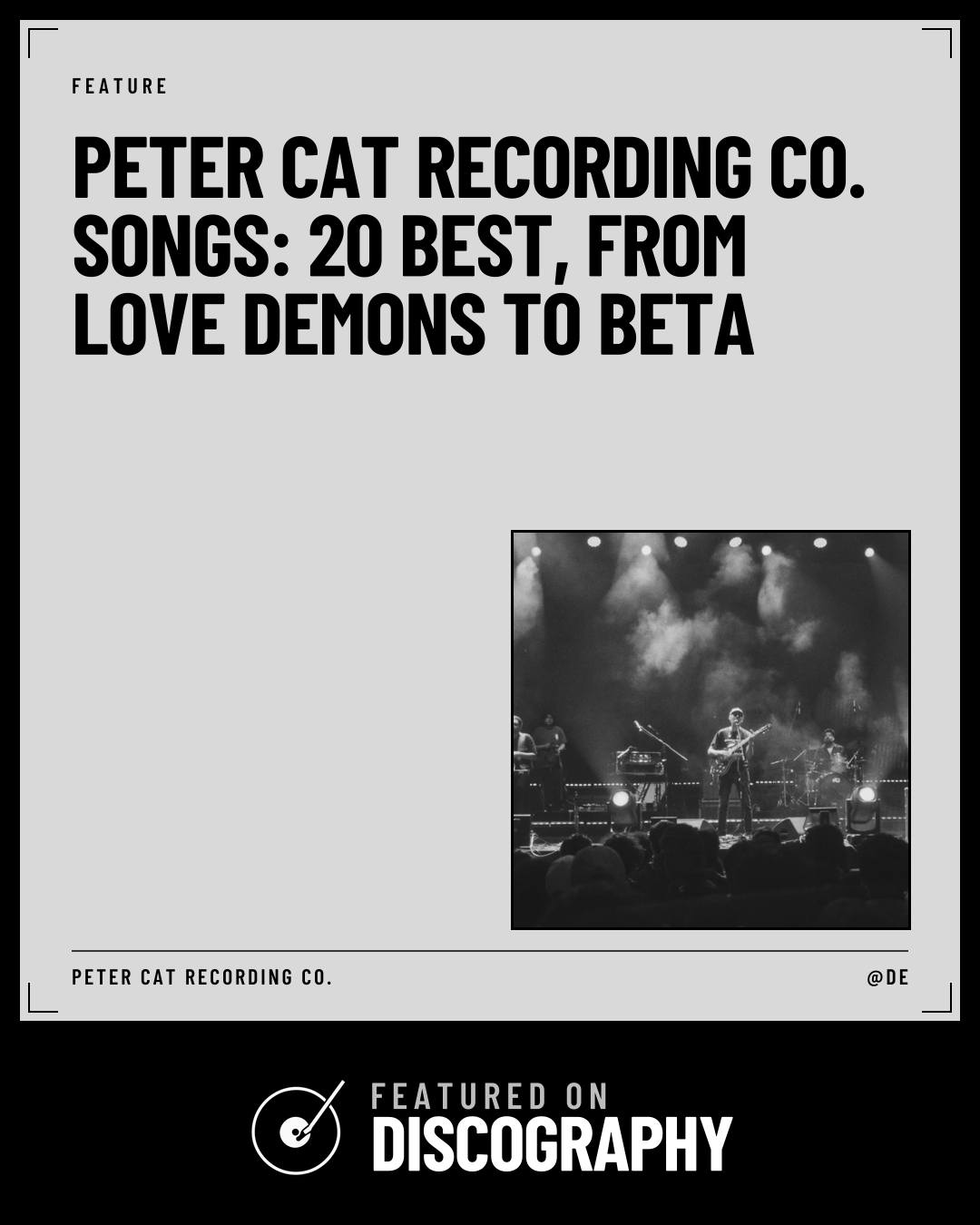 Peter Cat Recording Co. Songs: 20 Best, From Love Demons to Beta, featured on Discography