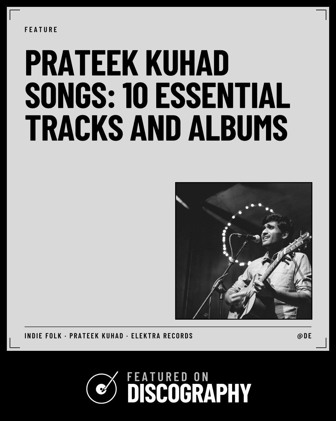 Prateek Kuhad Songs: 10 Essential Tracks and Albums, featured on Discography