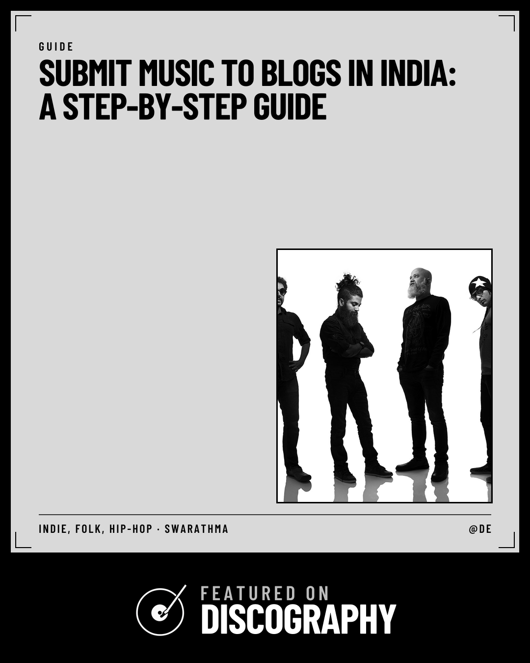 Submit Music to Blogs in India: A Step-by-Step Guide, featured on Discography