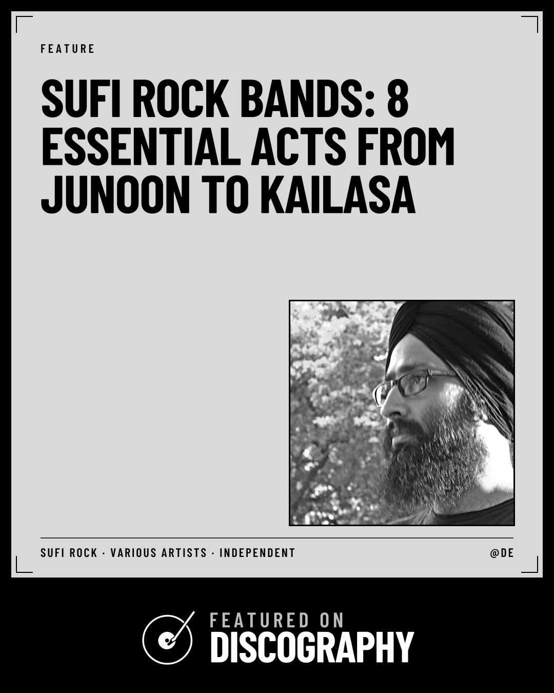 Sufi Rock Bands: 8 Essential Acts from Junoon to Kailasa, featured on Discography